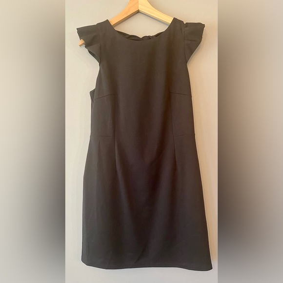 Molly Bracken Ladies Woven dress ruffle detail open back with bow tie New - Picture 3 of 3